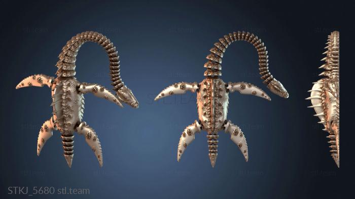 Статуэтки животных Сочленяющийся плезиозавр