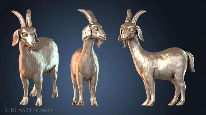 Статуэтки животных Артиллерийская коза