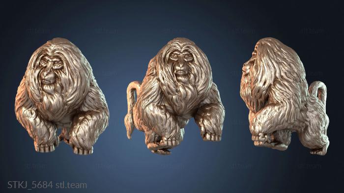 Статуэтки животных Атакующий примат