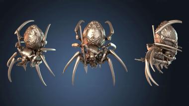 3D model Australian Spider Cavalry Rider Resolute (STL)