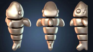 3D модель Акулёнок (STL)