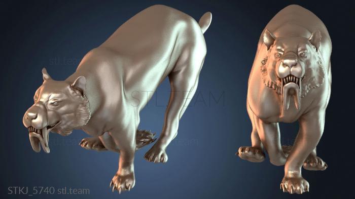 Статуэтки животных Barbourofelis Duplicate 3