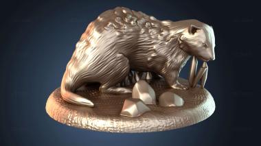 3D модель Зверь Дракончик Повседневный (STL)