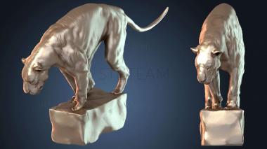 3D модель Большой кот (STL)