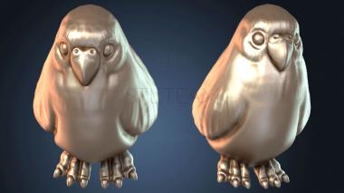 3D модель Птица (STL)