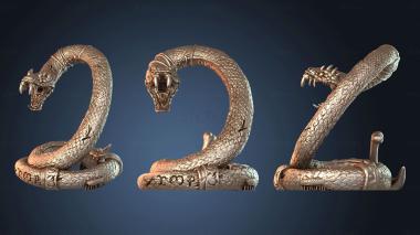 3D модель Змеиная Дева-Чародейка (STL)