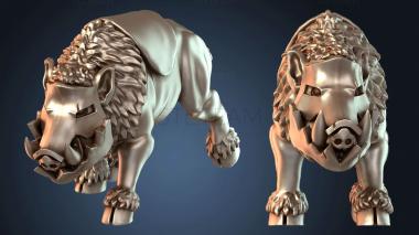 3D модель Колеса бронированного кабана (STL)