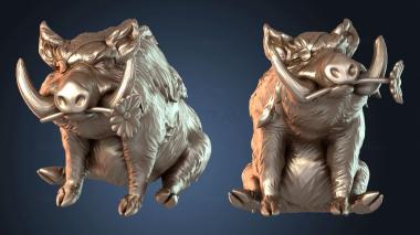 3D модель Одаренный Кабан (STL)