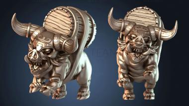 3D модель Кабан Сильный (STL)