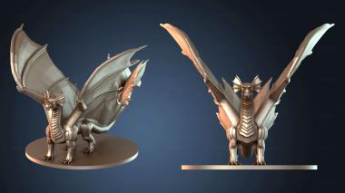 3D model Brass Dragon (STL)