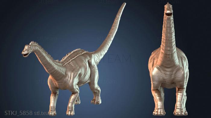 Статуэтки животных Массивный бронтозавр