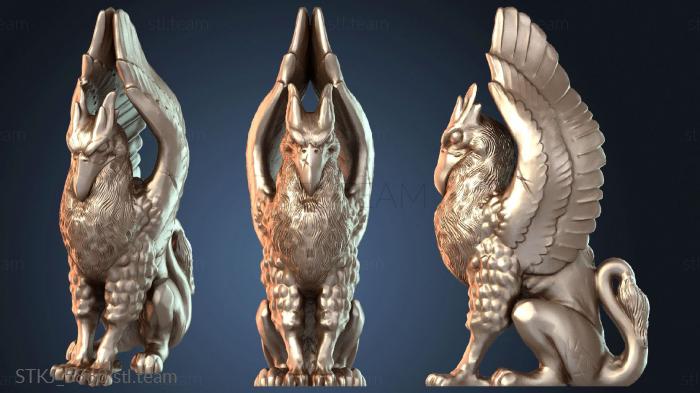Статуэтки животных Бронзовый гриффон