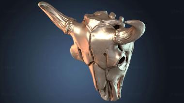 3D model Bull Skull (STL)