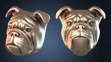 3D модель Бульдог (STL)