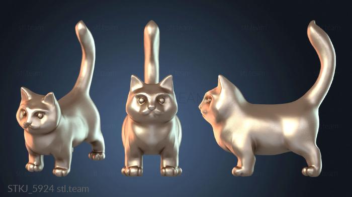 Статуэтки животных Cat for Painting