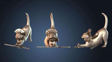 3D модель Кот Сикарий (STL)