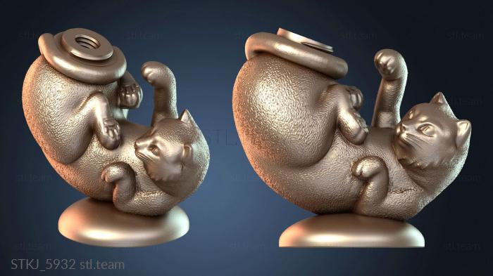 Статуэтки животных Catlamp Artful