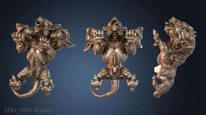 Статуэтки животных Cerberus Sighthound