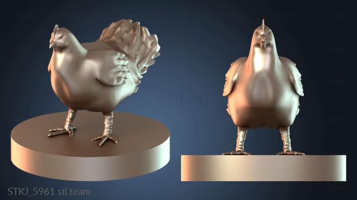 Статуэтки животных Куриное кудахтанье