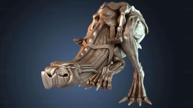 3D модель Куры Гавкл Кнарлок Райдер (STL)