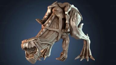 3D модель Куры Гавкл Кнарлок Райдер Дикий (STL)