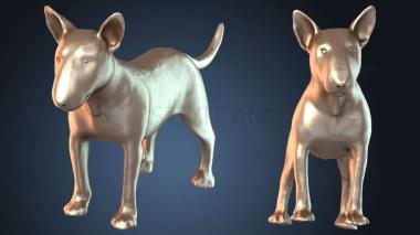 3D модель Чиен-бультерьер (STL)