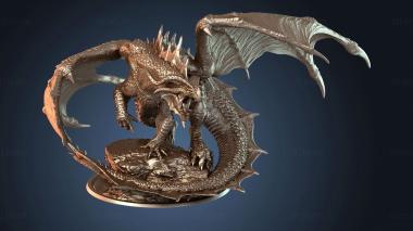 3D модель Хроматический дракон (STL)