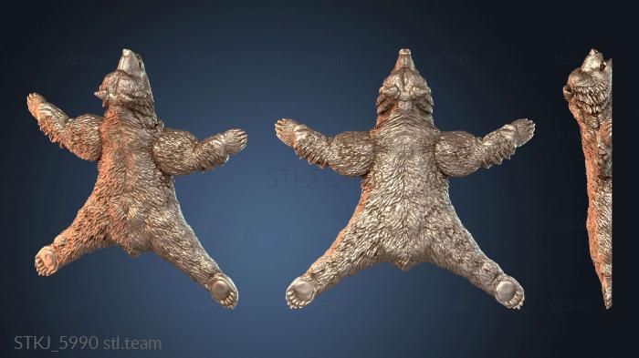 Статуэтки животных Ковер из медвежьей шкуры Cloudtop Tavern Scatter Terrain