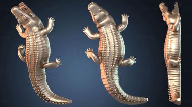 3D модель Крокодил (STL)