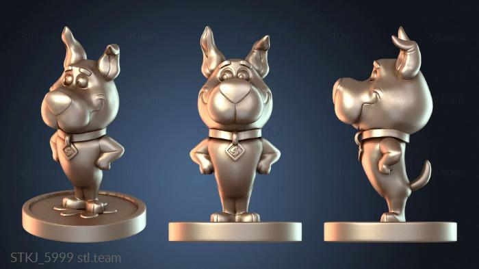 Статуэтки животных Комбо Скуби-Ду Ганг со Скрэппи