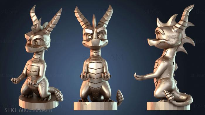 Статуэтки животных Подставка для контроллера Spyro