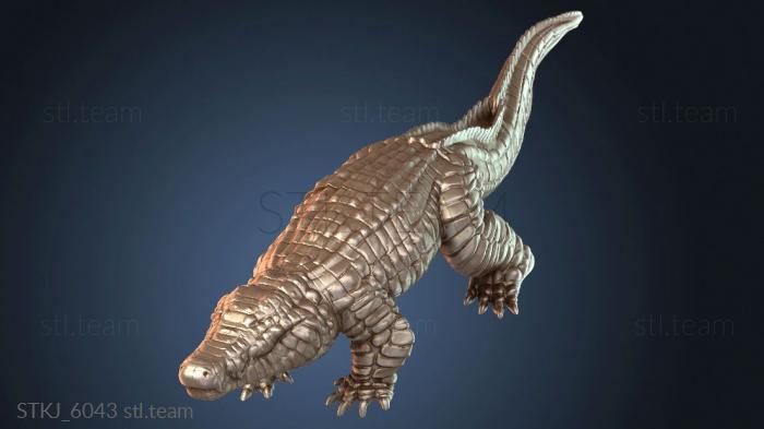 Статуэтки животных Дикий крокодил