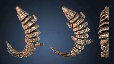 3D модель Крокодил Один (STL)