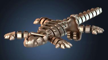 3D модель Крокодило (STL)