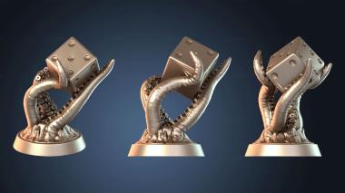 3D model Cthulhu Dice Marker Nemoriko Holder (STL)