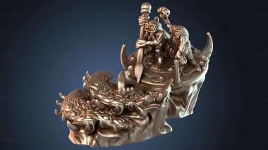 3D модель Демоническая Колесница (STL)