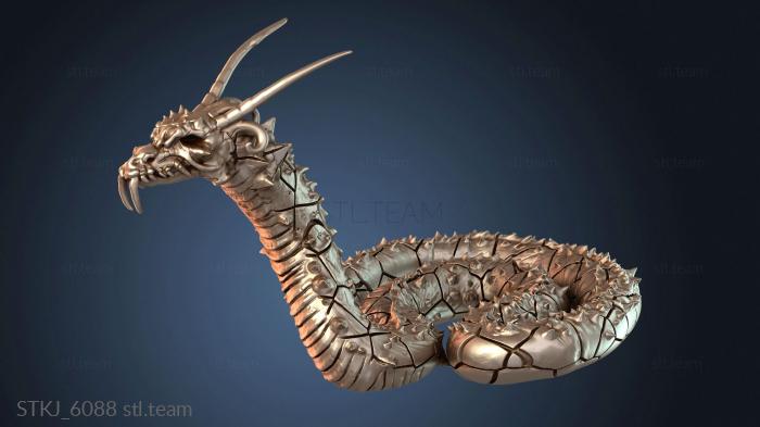 Статуэтки животных Демоническая Змея