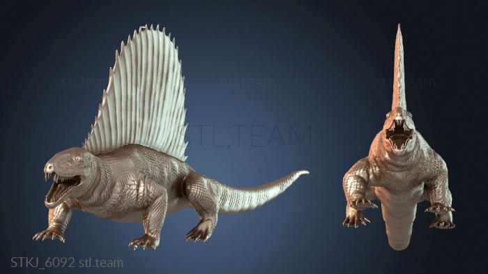 Статуэтки животных Диметродон