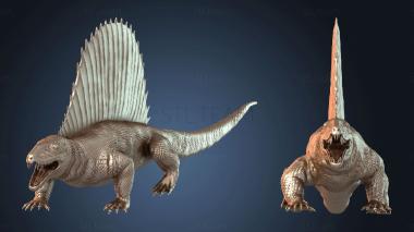 3D модель Диметродон Гигант (STL)