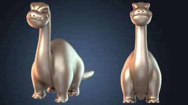 3D модель Диплодок (STL)