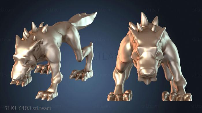 Статуэтки животных Ужасный волк