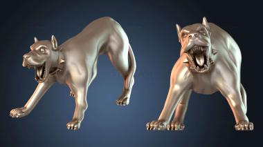 3D model Dog (STL)