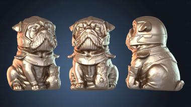 3D model Dog Mesh Export (STL)