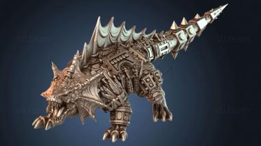 3D модель Планетарный Дракон Ящерица (STL)