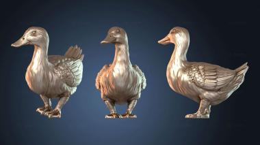 3D модель Утка стоит (STL)