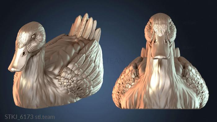 Статуэтки животных Утиное плавание