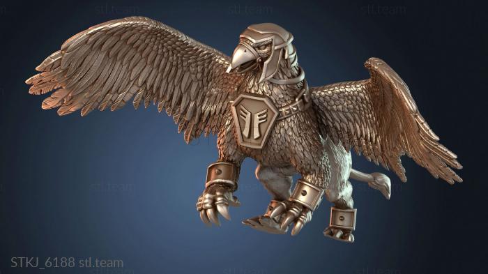 Статуэтки животных Карликовая самка грифона