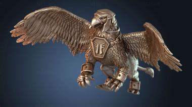 3D модель Карликовая самка грифона (STL)