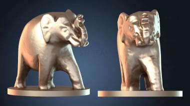 3D модель Слон готов (STL)