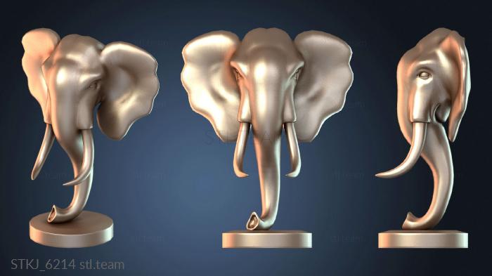 Статуэтки животных Слон энергичный